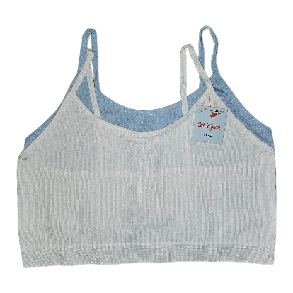 Cat & Jack || Girls 2 Pack Cami Bras